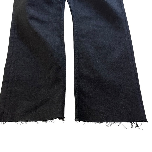 EVERLANE WAY-HIGH RAW HEM BLACK JEANS SIZE 32 - Picture 6 of 11